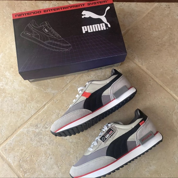 PUMA FUTURE Rider x Nintendo Retro Console 2020 Cleat w Box Size 7.5 - Picture 10 of 14